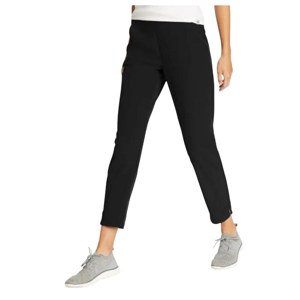 Eddie Bauer Ladies' Ankle Traveler Black Lightweight Pants Size XXL